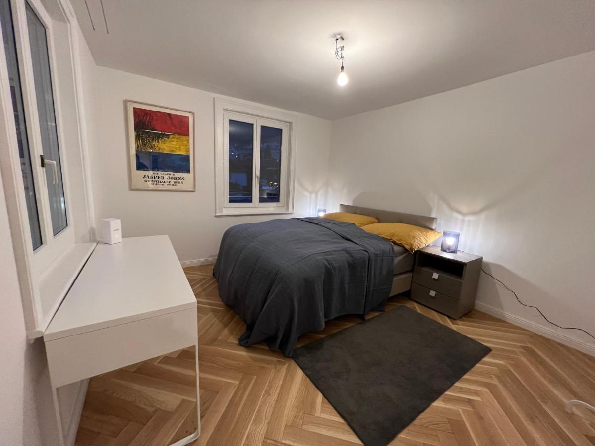 Modernes Apartment Am Fuss Des Pilatus - Skigebiet Hergiswil ภายนอก รูปภาพ