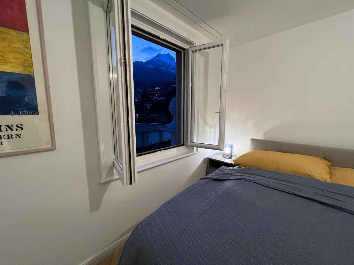 Modernes Apartment Am Fuss Des Pilatus - Skigebiet Hergiswil ภายนอก รูปภาพ